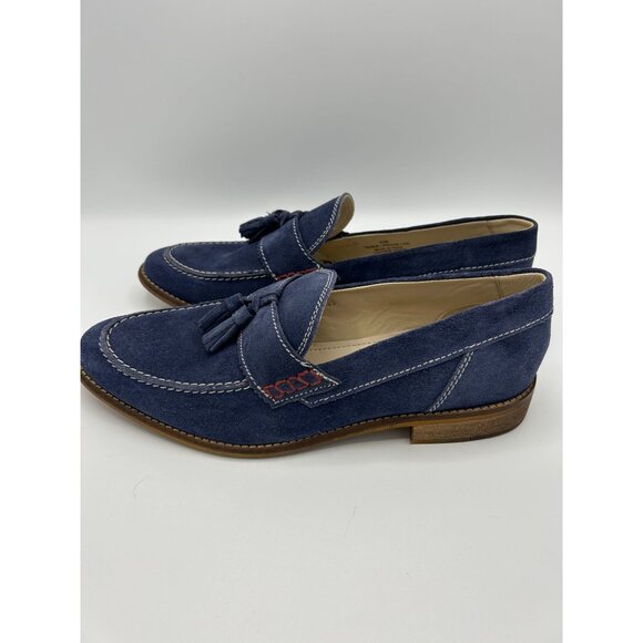 Testosterone Men's Proud Lee Blue Suede Tassel Loafers Size 43M (10) - Picture 5 of 10
